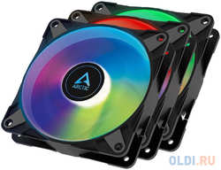 Arctic Cooling Вентилятор корпусной ARCTIC P12 PWM PST A-RGB 0dB (3 PCS Value Pack) - retail (ACFAN00232A) (703246)