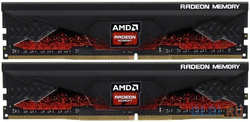 Оперативная память для компьютера AMD R9 Gamers Series Black DIMM 64Gb DDR4 3200 MHz R9S464G3206U2K