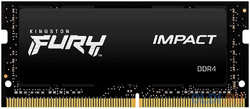 Оперативная память для ноутбука Kingston Fury Impact SO-DIMM 32Gb DDR4 2666 MHz KF426S16IB / 32