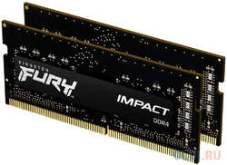 Оперативная память для ноутбука Kingston FURY Impact SO-DIMM 64Gb DDR4 3200 MHz KF432S20IBK2 / 64