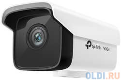 Камера IP TP-LINK VIGI C300HP-6 CMOS 1 / 2.7″ 6 мм 2304 х 1296 H.264 Н.265 Ethernet RJ-45 10 / 100Base-T PoE белый черный