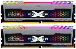 Оперативная память для компьютера Silicon Power XPOWER Turbine RGB DIMM 16Gb DDR4 3600 MHz SP016GXLZU360BDB