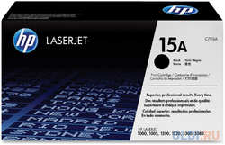 Картридж лазерный HP (C7115А) LaserJet 1000 / 1200 / 3300 / 3380 и другие, №15А, оригинальный, 2500 стр., С7115А (C7115A)