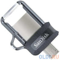 Флеш Диск Sandisk 32Gb Ultra Dual Drive Go SDDDC3-032G-G46 USB3.1 черный