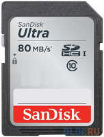 Флеш карта SD 32GB SanDisk SDHC Class 10 UHS-I Ultra 120MB / s (SDSDUN4-032G-GN6IN)