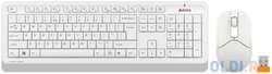 Клавиатура + мышь A4Tech Fstyler FG1012 клав: мышь: USB беспроводная Multimedia