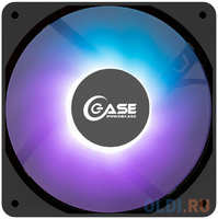 Powercase Вентилятор (M14LED) 5 color LED 140x140x25mm (100шт. / кор, 3pin + Molex, 1100±10% об / мин) Bulk