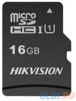 Флеш карта microSDHC 16GB Hikvision HS-TF-C1(STD)/16G/Adapter (с SD адаптером) R/W Speed 90/12MB/s