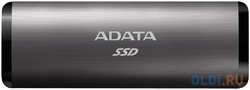 Внешний SSD диск 1.8″ 256 Gb USB 3.2 A-Data SE760 Titan-Gray