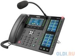 X210i Телефон IP Fanvil IP телефон 20 линий, внешний микрофон, цветной экран 4.3″ + два доп. цветных экрана 3.5″, HD, Opus, 10/100/1