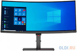 Монитор Lenovo 39.7″ ThinkVision P40w-20 черный IPS 4ms 21:9 HDMI HAS Pivot 300cd 178гр / 178гр 5120x2160 DisplayPort USB 14.6кг (62C1GAT6EU)