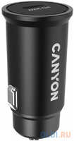 Автомобильное зарядное устройство Canyon CNS-CCA20B 3 А USB черный