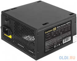 Exegate EX260640RUS-S Блок питания 450PPE, ATX, SC, black, APFC, 12cm, 24p+(4+4)p, PCI-E, 3*IDE, 5*SATA, FDD + кабель 220V с защитой от выдергивания