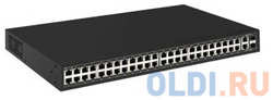 Коммутатор Osnovo SW-64822(700W) 50x100Мбит/с 48PoE 700W неуправляемый