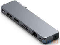 Концентратор USB Type-C SwitchEasy GS-109-229-253-101 HDMI USB 3.0 USB Type-C microSD SD AUDIO
