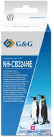 Картридж струйный G&G NH-CB324HE пурпурный (14.2мл) для HP Photosmart B8553 / C5324 / C5370 / C5373 / C5380 / C5383