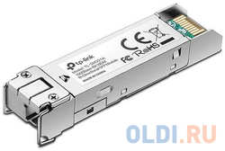 TP-Link 1000Base-BX WDM Bi-Directional SFP module, TX: 1550 nm and RX: 1310 nm, 1 LC Simplex port , up to 2 km transmission distance in 9/125 ?m SMF (Single-M