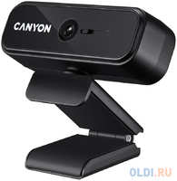 CANYON C2N 1080P full HD 2.0Mega fixed focus webcam with USB2.0 connector, 360 degree rotary view scope, built in MIC, Resolution 1920*1080, viewing a (CNE-HWC2N)