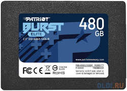 SSD накопитель Patriot Burst Elite 480 Gb SATA-III