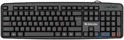 Клавиатура Defender Astra HB-588 RU Black USB