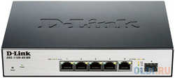 Коммутатор D-Link DGS-1100-06 / ME / A1B Настраиваемый коммутатор 2 уровня с 5 портами 10 / 100 / 1000Base-T и 1 портом 100 / 1000Base-X SFP (DGS-1100-06/ME/A1B)