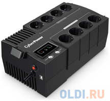 CyberPower ИБП Line-Interactive BS650E 650VA / 390W 8 Schuko розеток, USB, Black