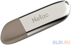Флеш Диск Netac U352 32Gb, USB3.0, с колпачком, металлическая