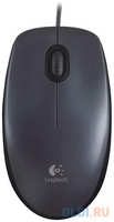Мышь проводная Logitech M90 чёрный USB (910-001793)