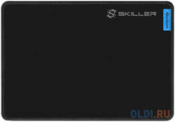 Игровой коврик для мыши Sharkoon SGP1 XL чёрный (444 x 355 x 2,5 мм, обмётка, текстиль, резина)