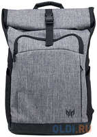 Рюкзак для ноутбука 15.6″ Acer Predator Rolltop Jr. серый / черный полиэстер (NP.BAG1A.292)