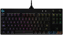 Клавиатура проводная Logitech Gaming PRO USB черный 920-009393