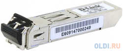 D-Link 310GT / A1A SFP-трансивер с 1 портом 1000Base-LX для одномодового оптического кабеля (до 10 км) (310GT/A1A)