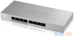 ZYXEL GS1200-8HP V2 8 Port Gigabit PoE+ webmanaged Switch, 4x PoE, 60 Watt