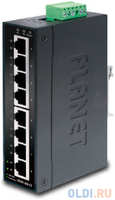 Planet IP30 Slim type 8-Port Industrial Gigabit Ethernet Switch (-40 to 75 degree C) (IGS-801T)