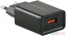 Сетевое зарядное устройство Red Line NQC1-3A 3 А черный УТ000015768
