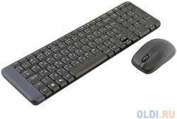 Комплект клавиатура+мышь Logitech MK220 черный USB 920-003169