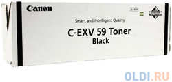 Тонер Canon C-EXV59 для IR2645i / IR2630i / IR2625i. Чёрный. 30 000 страниц (3760C002)