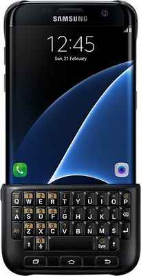 Чехол-клавиатура Samsung для Samsung Galaxy S7 edge Keyboard Cover черный (EJ-CG935UBEGRU)