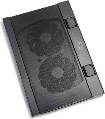 Подставка для ноутбука Deepcool WIND PAL FS (WINDPALFS) 17″382x262x24мм 26.5дБ 2xUSB 2x 140ммFAN 793г