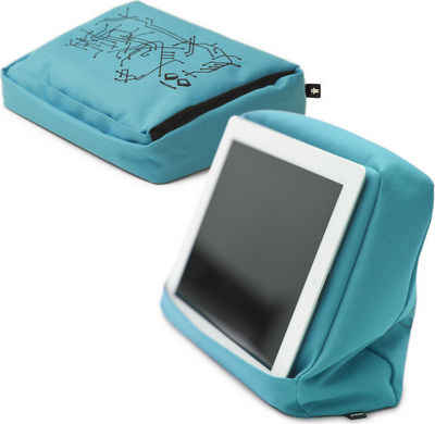 Подушка-подставка с карманом для планшета hitech голубая, черная Bosign Подушка-подставка с карманом для планшета hitech голубая/черная