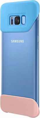 Бампер Samsung для Samsung Galaxy S8+ 2Piece Cover персиковый, голубой (EF-MG955CLEGRU)