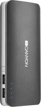 Canyon Внешний Аккумулятор CNE-CPB130DG, 13000 мАч - серый Boostcase