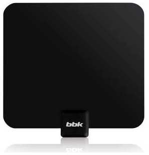 Антенна телевизионная BBK DA19 (комнатная, активная, 25 дБ, 220В) черная