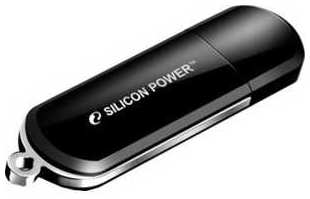Флеш-диск Silicon Power 64Gb LuxMini 322 Черный (SP064GBUF2322V1K) 53788810