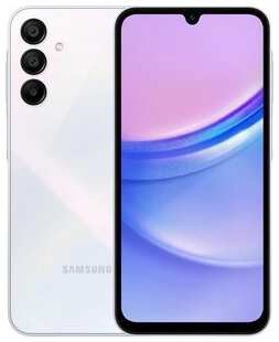 Смартфон Samsung Galaxy A15 SM-A155F 6/128 2Sim голубой 538122651