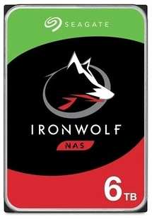 Жесткий диск Seagate SATA-III 6TB NAS Ironwolf (5400rpm) 256Mb 3.5'' (ST6000VN006) SATA-III 6TB NAS Ironwolf (5400rpm) 256Mb 3.5″ (ST6000VN006)