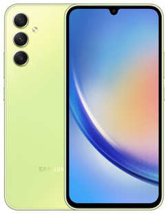 Смартфон Samsung Galaxy A34 5G 128Gb 8Gb зеленый лайм (SM-A346ELGC) 538146272