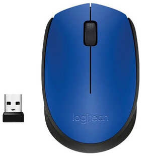 Мышь беспроводная Logitech M171 blue (USB, оптическая, 1000dpi) (910-004644) 538166022
