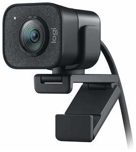 Веб-камера Logitech StreamCam graphite (2MP, 1920x1080, микрофон, USB 3.0) (USB-C, 1080p) (960-001282) 538166027