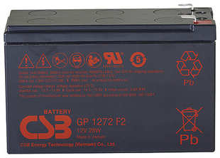 Батарея CSB GP1272 F2 (28W) 12V 7.2Ah 538166824